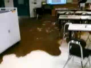 Classroom Sewage Mishape